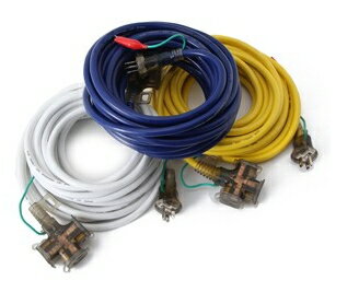 ◎●プロドーグ 延長コード　1本　3芯←→2芯兼用プラグ（アースピン格納式）