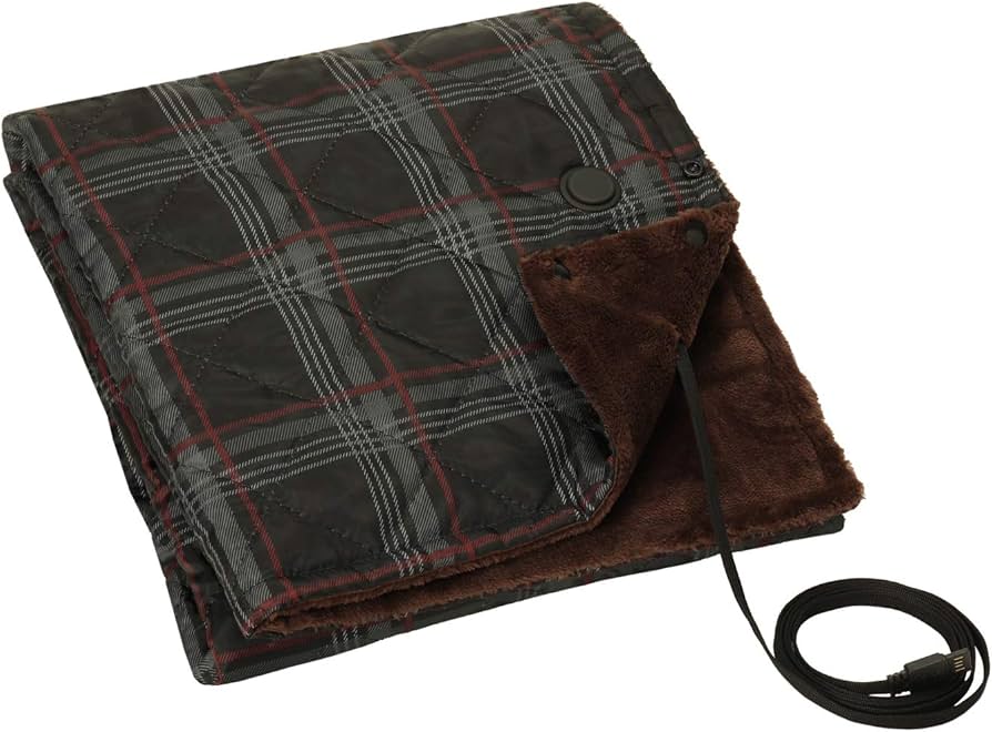 【ポイント2倍！BLACK FRIDAY終了まで 】●広電　膝掛け USB 大判サイズ 120x60cm★