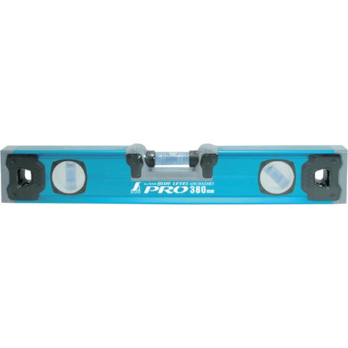 【ポイント2倍!BLACK FRIDAY終了まで 】〇シンワ測定 76404 ブルーレベル Pro 380mmマグネット付★