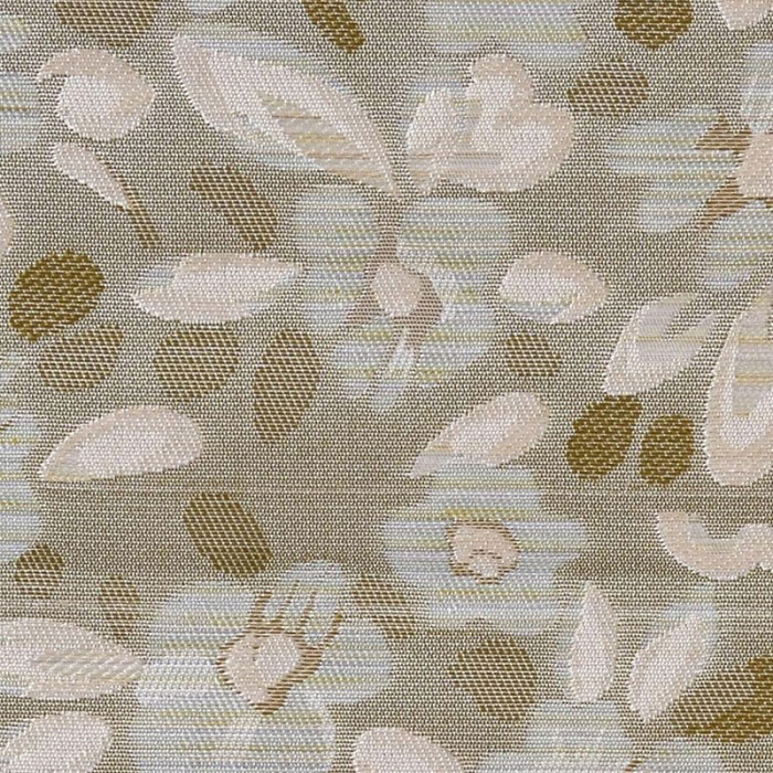 西陣織 正絹 シルク化繊混紡 花 緑 シルク 巾60cm はぎれ 金襴緞子 布地 端切れ 人形 衣装 和布 和風生地 和生地 長さ10cm単位