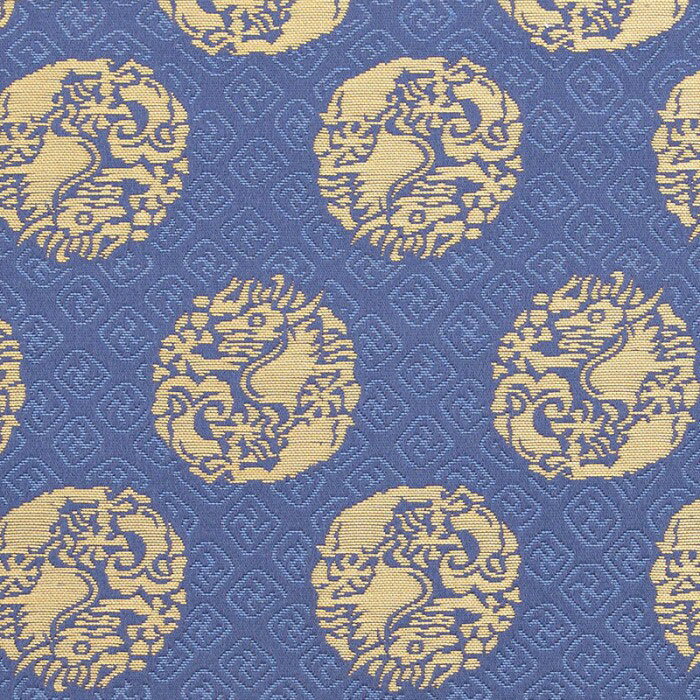 生地 布地 手芸 龍 卍 紫 西陣織 正絹 シルク 巾30cm 長さ10cm単位 和風小物はぎれ 端切れ カットクロス 和布 御朱印帳 カバー