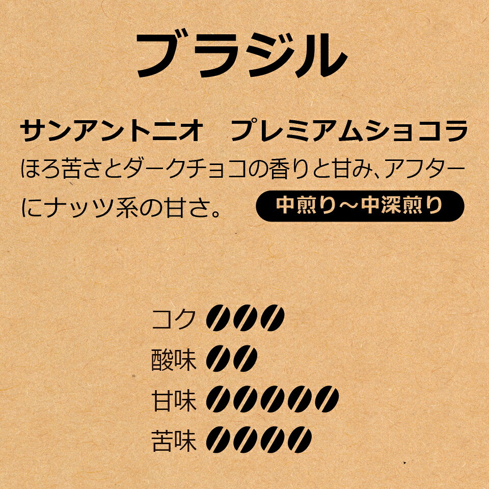 ブラジル 珈琲豆 お試し100g スペシャルテ...の紹介画像2
