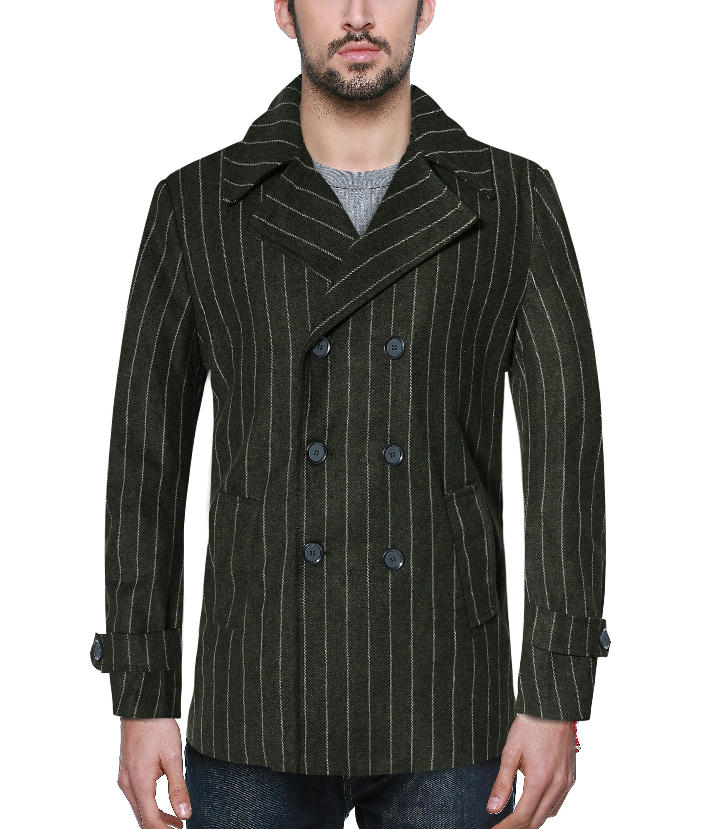 深緑 メンズPコート XL ポールスミス PAUL SMITH Pコート 【公式通販】