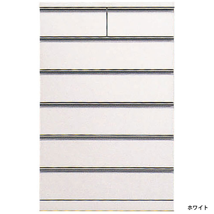 チェスト タンス 洋服タンス 白 ホワイト おしゃれ シンプル チェスト 整理タンス ハイチェスト ベーシック 国産 北欧 木製 民泊 送料無料 [2]