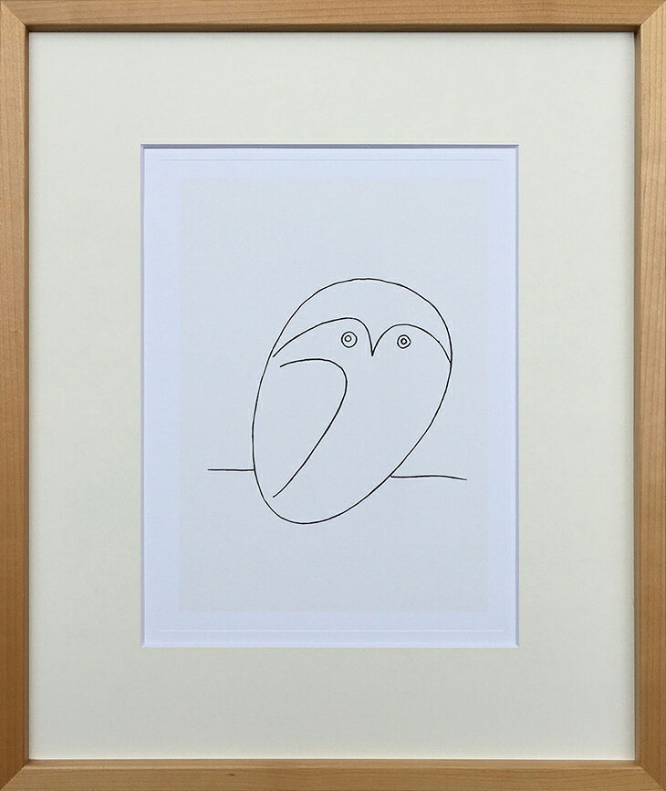 雑貨 アートポスター ピカソ フクロウ ふくろう 梟 アートパネル 壁掛け アートフレーム 絵画 ウォールインテリア ストリートアート タペストリー おしゃれ モダン グラフィティ Picasso 送料無料の商品画像 3