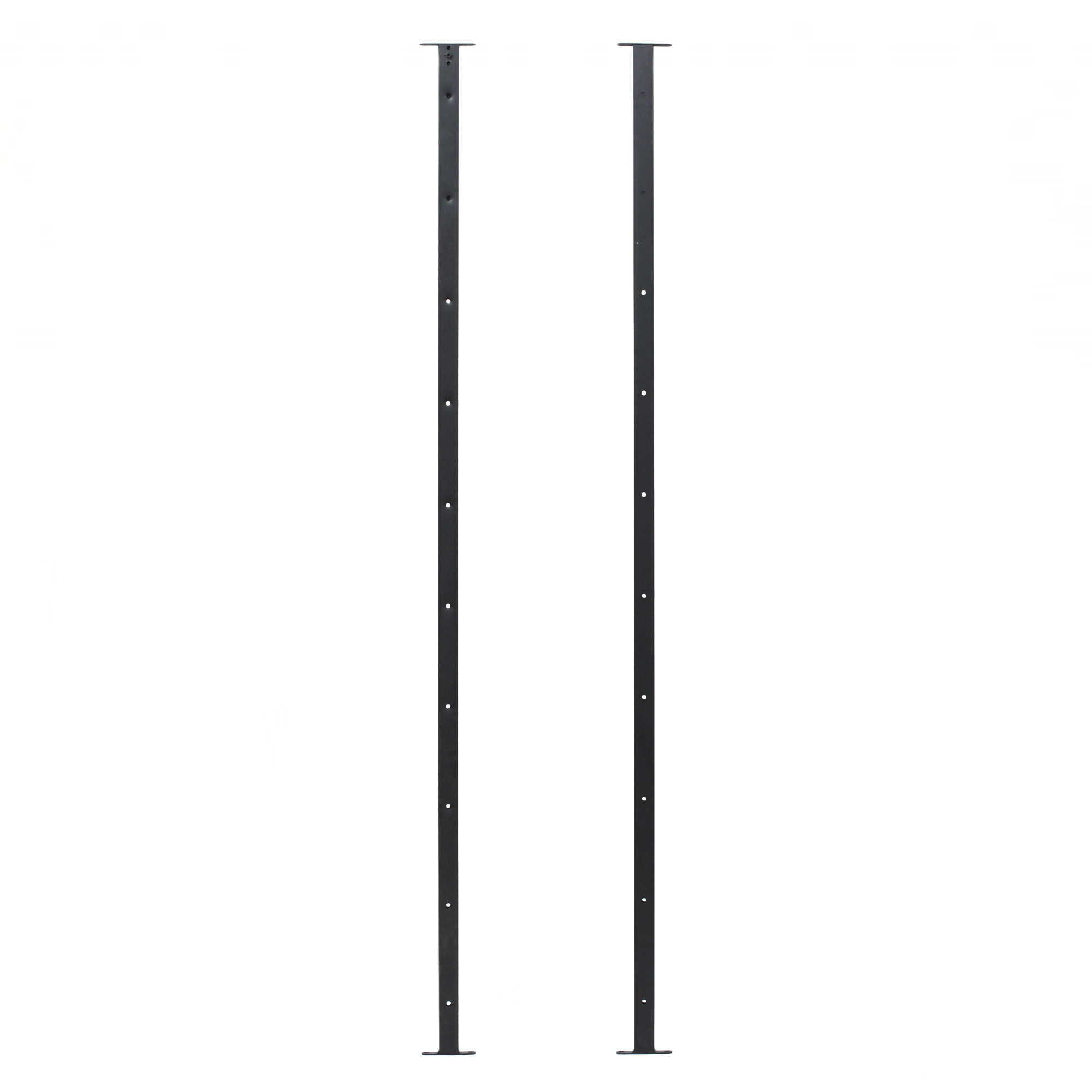 〔PRIP05-MFC0201〕アイアンパーティション05パネルフレーム用鉄柱【ブラック】店舗 仕切り パーテーション 目隠し 個室化 つい立 什器 フランス ヨーロッパ イギリス 英国 ヴィンテージ レトロ おしゃれ 美容室 サロン ヘアサロン デザイン シャビーシック アイアン