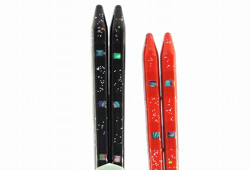 あわび貝【お箸 おはし】【日本製】【夫婦箸】【ペア】【木製】【和食器】【海外 お土産】プレゼント ギフト 贈リ物 祝 お祝い 記念品