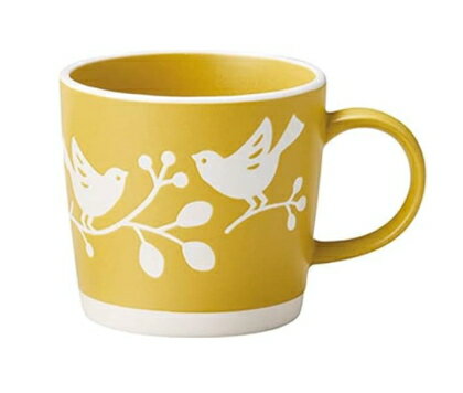 ナチュル マグカップ (バード・イエロー) プレゼント ギフト 贈リ物 祝 お祝い 記念品