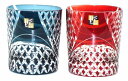 創作切子 匠PREMIUM 端麗 レッド&ブルー オールドグラスペアセット(フリーグラス)木箱付 プレゼント ギフト 贈リ物 セット 新生活 北欧 雑貨 キッチ...