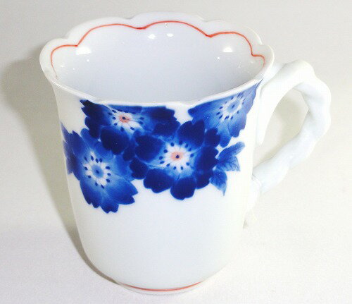 撫松庵 染椿 和陶マグカップ プレゼント ギフト 贈リ物 祝 お祝い 記念品