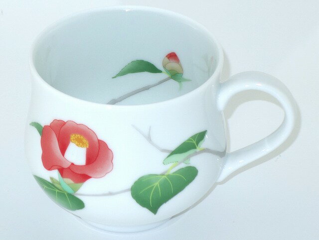 香蘭社 日々と椿 マグカップ プレゼント ギフト 贈リ物 祝 お祝い 記念品