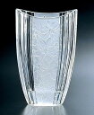 アデリア(石塚硝子) 蘭柄楕円【花瓶 花器 フラワーベース】プレゼント ギフト 贈リ物 祝 お祝い 記念品