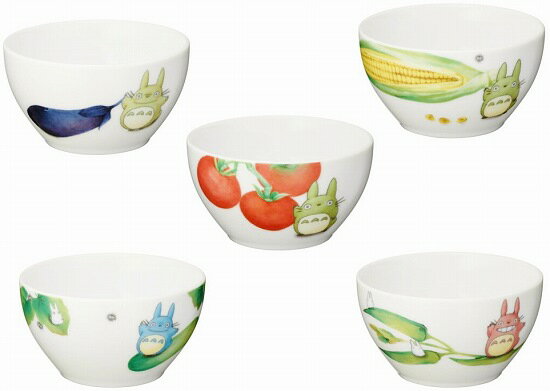 ノリタケ 食器 ノリタケ＜Noritake＞となりのトトロ 野菜シリーズ 11cmボウルセット（5個）（絵変り）1704-15L/VF94579 プレゼント ギフト 贈リ物 祝 お祝い 記念品 食器 セット 可愛い 引き出物 引出物 内祝い お返し 出産内祝い 快気祝い