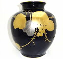 大倉陶園 29cm 瑠璃(ルリ)金蝕 【花瓶 花器 フラワーベース】【送料無料】プレゼント ギフト 贈リ物 祝 お祝い 記念品 食器 セット 可愛い 引き出物 ...