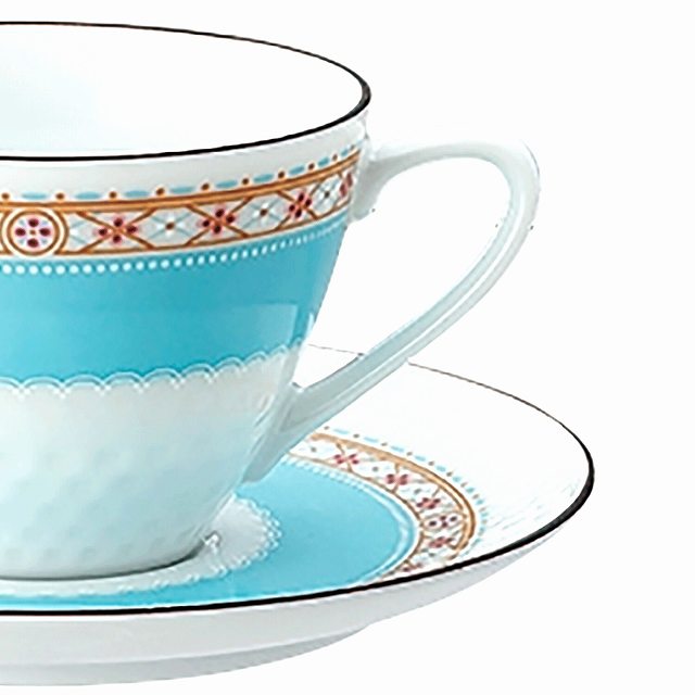 ノリタケ＜Noritake＞ハミングブルー カップ＆ソーサー ペアセット プレゼント ギフト 贈リ物 祝 お祝い 記念品 食器 セット 可愛い 引き出物 引出物 内祝い お返し 出産内祝い 快気祝い