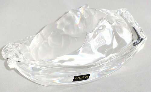 HOYAクリスタル ソリに乗るサンタクロース クリスマス インテリア/人形【送料無料】【 イベント クリスマス Xmas 雑貨 おしゃれ デザイン かわいい クリスマスプレゼント 】プレゼント ギフト 贈リ物 祝 お祝い 記念品