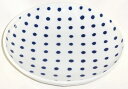 波佐見焼 豆しぼり 水玉 面取軽量 取皿 和皿 インディゴジャパン 和食器 陶器 プレゼント ギフト 贈リ物 祝 お祝い 記念品