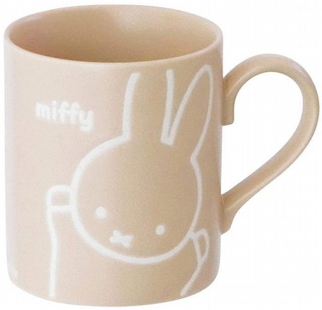 ミッフィー 撥水マグカップ (ベージュ) プレゼント ギフト 贈リ物 祝 お祝い 記念品