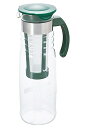 HARIO(ハリオ)かご網付き水出し茶ポット グリーン 1200ml プレゼント ギフト 贈リ物 祝 お祝い 記念品