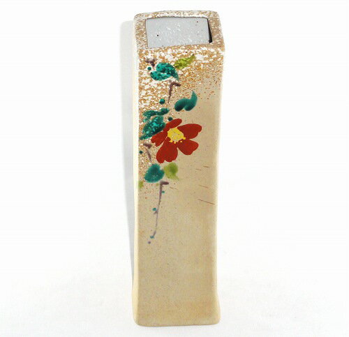 乐天商城 - 九谷焼 山茶花 花瓶 陶器 花器 花入 フラワーベース プレゼント ギフト 贈リ物 祝 お祝い 記念品