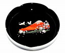 紀州漆器 一富士二鶴三桜 菓子器(かしき)24cm 梅型 菓子鉢 インテリア プレゼント ギフト 贈リ物 祝 お祝い 記念品