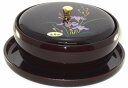菓子器(かしき)金蒔絵 溜山路7.0 インテリア プレゼント ギフト 贈リ物 祝 お祝い 記念品