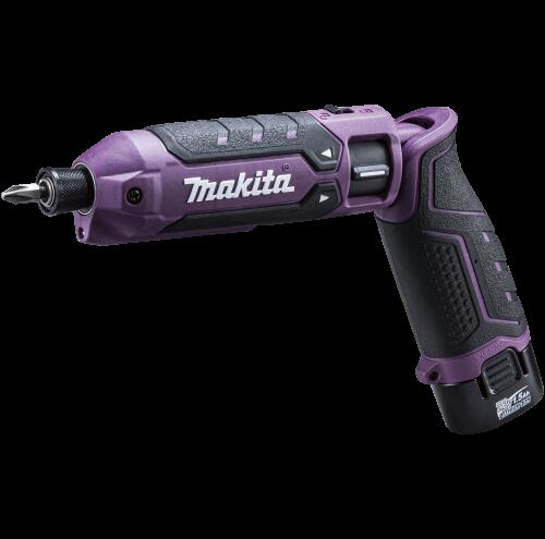 マキタ 予備バッテリ付 充電式ペンインパクトドライバ TD023DHXAP【オーセンティック　パープル】バッテリ　BL0715(1.5Ah)×2...