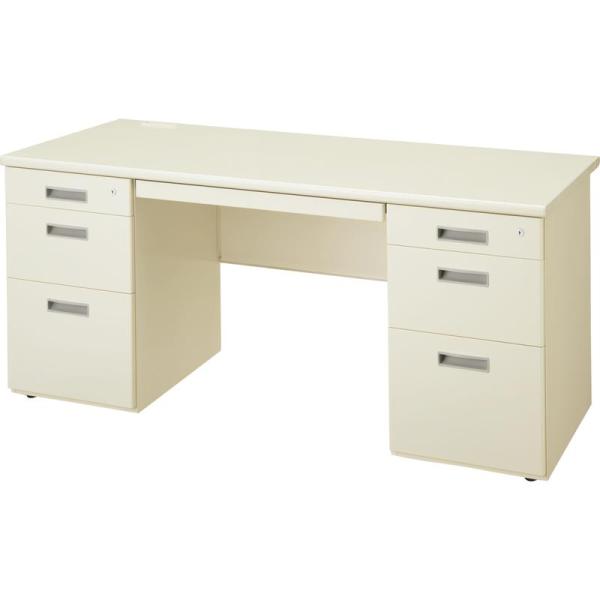 Rakuten - 【法人限定】 生興 / セイコー LCS-167CG 両袖机 サイズ（W）1600サイズ（D）700サイズ（H）700 35553