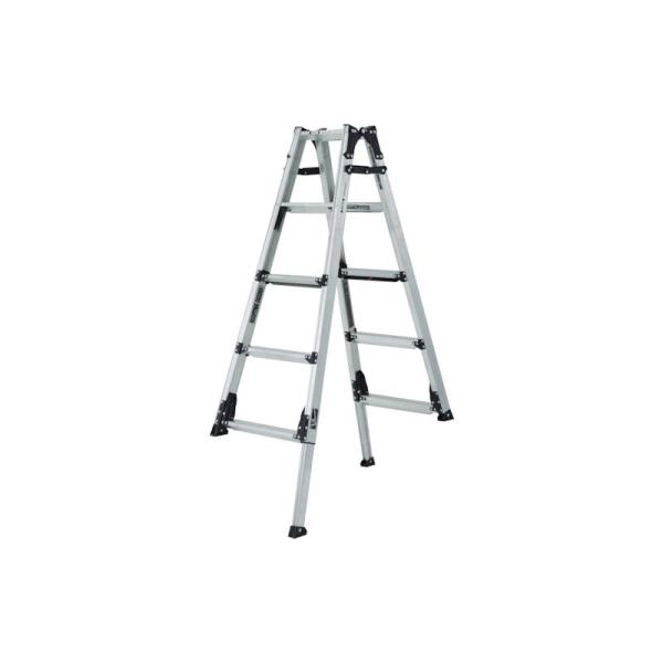 アルインコ 上部操作式伸縮脚付はしご兼用脚立 GAUDI STANDARD(ガウディ スタンダード)150CM 最大使用質量100KG GUS150