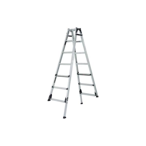 Rakuten - アルインコ 上部操作式伸縮脚付はしご兼用脚立 GAUDI STANDARD(ガウディ スタンダード)210CM 最大使用質量100KG GUS210