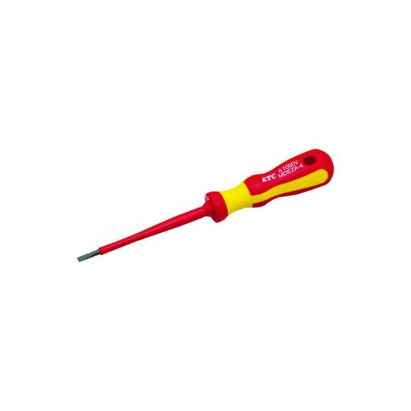 Rakuten - 京都機械工具 KTC 絶縁ドライバ マイナス4×100 非貫通タイプ MDEZA-4