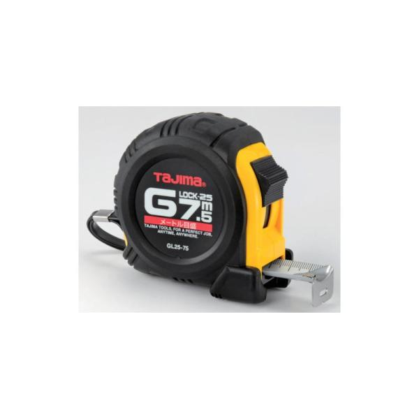 TJMデザイン タジマ Gロック25 7.5m メートル目盛 GL25-75BL