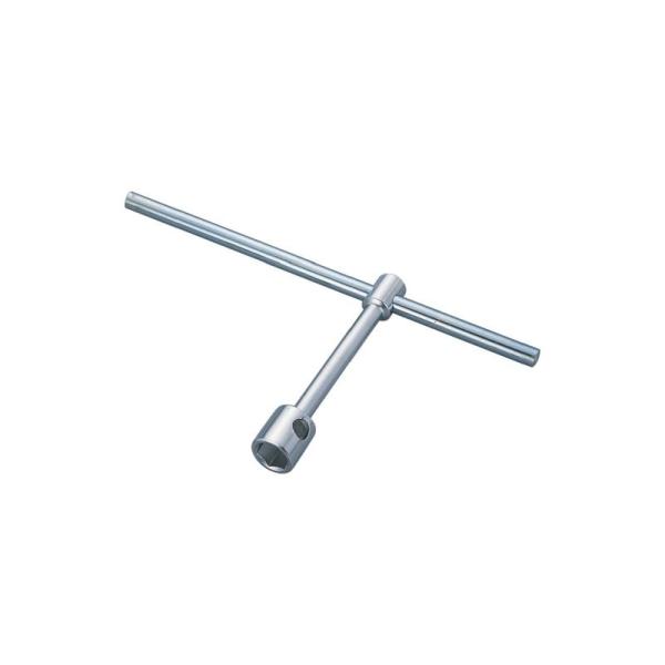 TONE T形レンチ 両口ホイルナットレンチ 対辺寸法6角:38mm 対辺寸法4角:20mm HW-3820