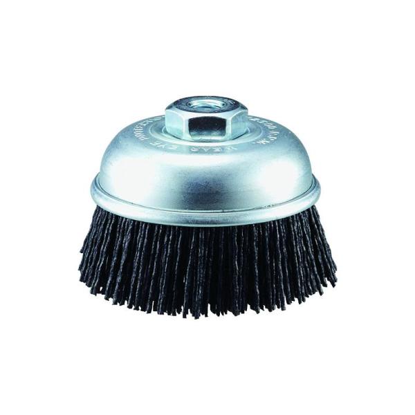 トラスコ中山 TRUSCO 電動工具用カップブラシ Φ75 砥粒入ナイロン線 GCB-75GN