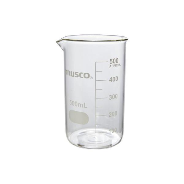 商品名トラスコ中山 TRUSCO トールビーカー 500ml GTB-500メーカー名トラスコ中山商品名称TRUSCO トールビーカー 500ml型番GTB-500※ご注文前の確認事項・お支払い方法：クレジット決済、銀行振込（商品代引き不可） ・発送に関して：メーカー直送（運送業者の指定は出来ませんのでご了承下さい） ・在庫に関して：欠品の場合は都度ご連絡させて頂きます。 ・送料に関して：北海道、沖縄、離島等は別途となる場合があります。都度ご相談下さいませ。 ・その他：廃盤や価格変更、仕様変更、品番変更等が行われる場合があります。予めご了承ください。
