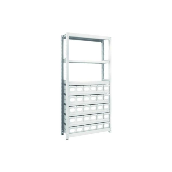 Rakuten - トラスコ中山 TRUSCO スチールラック M2型軽中量棚 H1800 スチール引出付 小×30 M2-6338-A30
