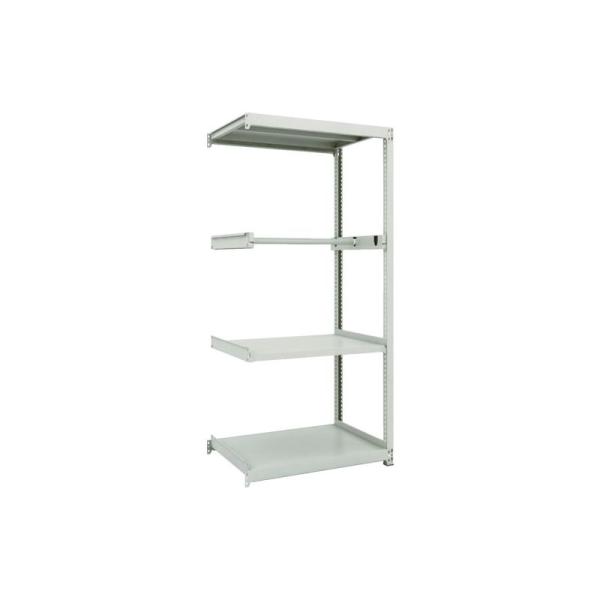 Rakuten - トラスコ中山 TRUSCO スチールラック M2型軽中量棚 860×600×H1800 パイプ1段 連結 M2-6363P1B