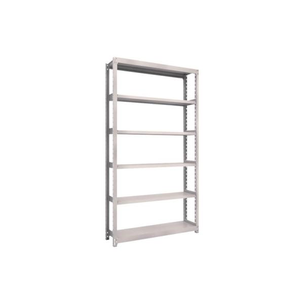 Rakuten - トラスコ中山 TRUSCO スチールラック M2型軽中量棚 1160×300×H2100 6段 単体 ネオグレー M2-7436-NG