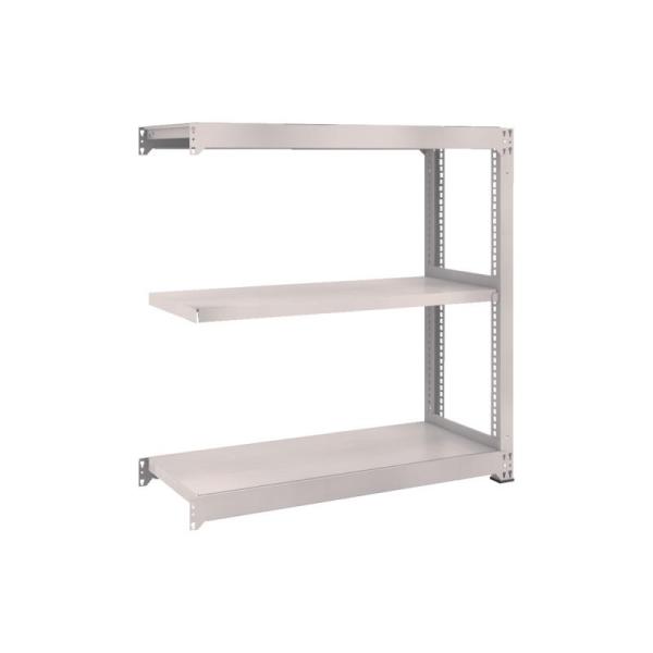 Rakuten - トラスコ中山 TRUSCO スチールラック M3型中量棚 1200×471×H1200 3段 連結 ネオグレー M3-4453B-NG