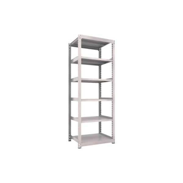 Rakuten - トラスコ中山 TRUSCO スチールラック M3型中量棚 900×721×H2400 6段 単体 ネオグレー M3-8376-NG