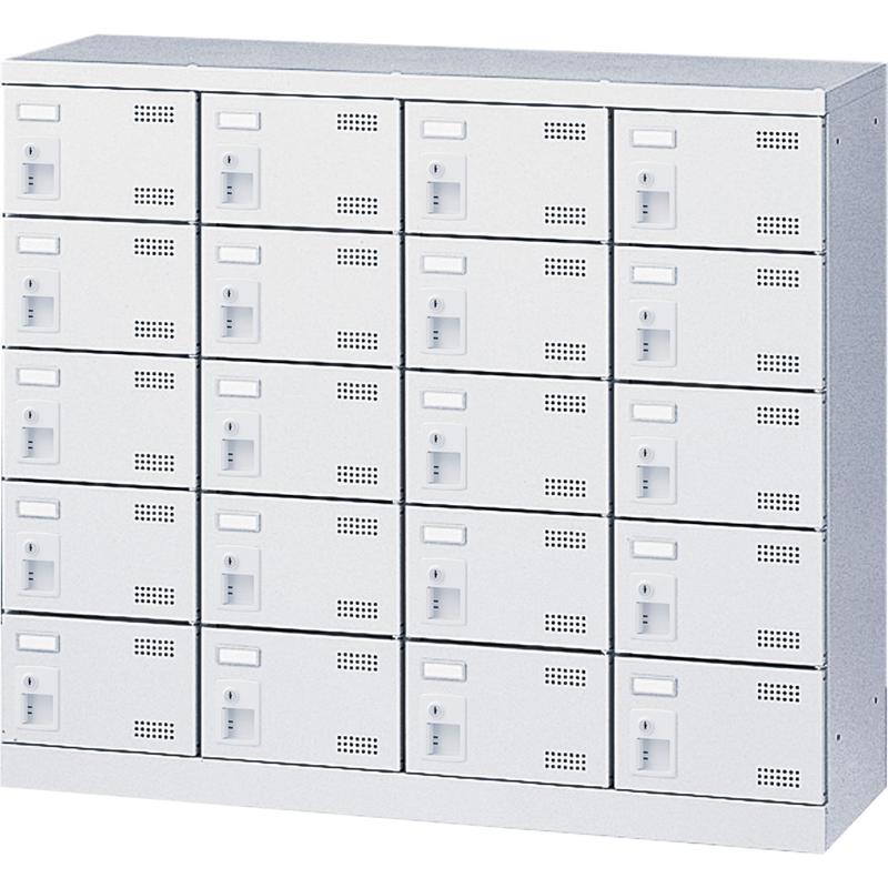 Rakuten - 【法人限定】 生興 / セイコー SLBW-M420-R (コイン)4列5段20人用 サイズ(W1100*D350*H945) ホワイト 96254 ※商品画像はS錠