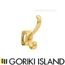 ゴーリキアイランド フック コート M 幅32×高さ85×奥行76mm 金色(クリアー仕上) 610430 フック