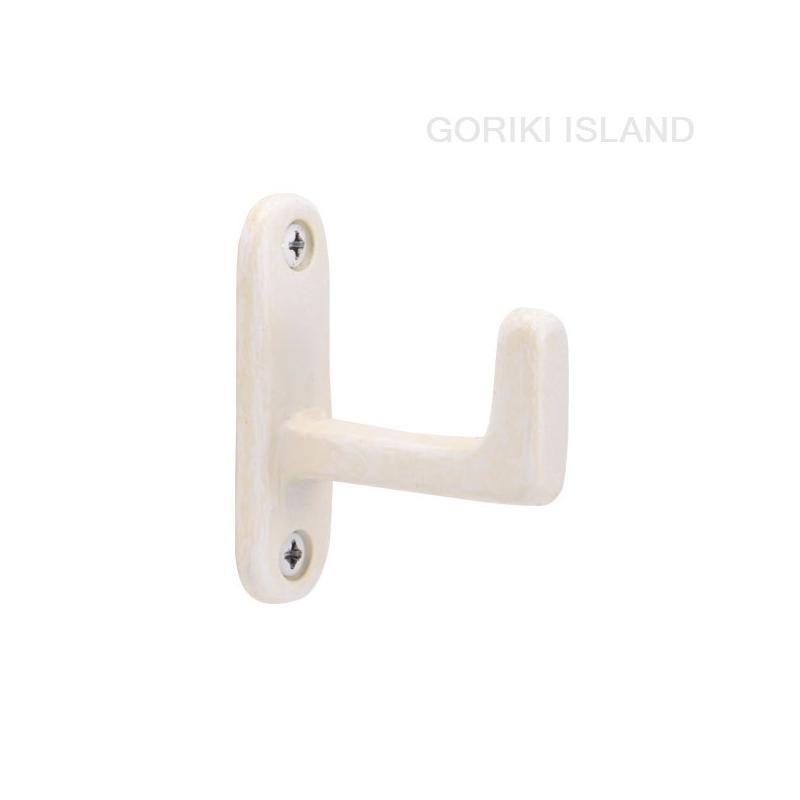 ゴーリキアイランド フック LS WAB 幅17×高さ54×奥行46mm 古白色 610064 フック