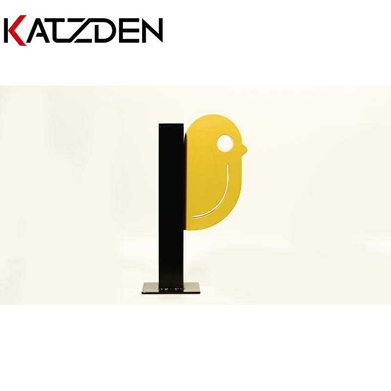 カツデン サイクルスタンド　フレーム 2台用 半艶ブラック（T） animal2