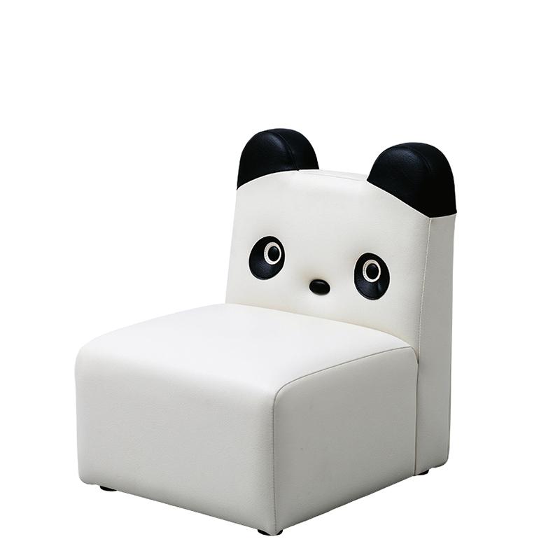 【法人限定】 omoio キッズソファ1Pパンダ W360×D400×H470×SH220mm KS-1P-PA 赤ちゃん椅子キッズコーナー