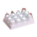 【30%OFF】【マトファー】MATFER 口金10ヶセット インターチェンジ付(ポリカーボネート製)マトファ フランス 製菓道具 お菓子作り 焼型 道具