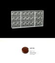 【30%OFF】【チョコレートワールド】CW1795 Φ25x7mm 24Pマトファー マトファ チョコレートワールド チョコレートモールド