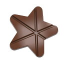 【30%OFF】【チョコレートワールド】 tablet star CW12045マトファー マトファ チョコレートワールド チョコレートモールド