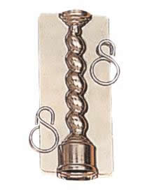 樂天商城 - 【5%OFF】【マトファー】MATFER ピエスモンテ・スクリュー柱（ニッケルメッキ製）