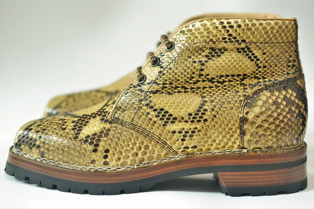 MARMOLADA 　マルモラーダ　" Chukka Boots - Python "　チャッカブーツ パイソン　col.Beige